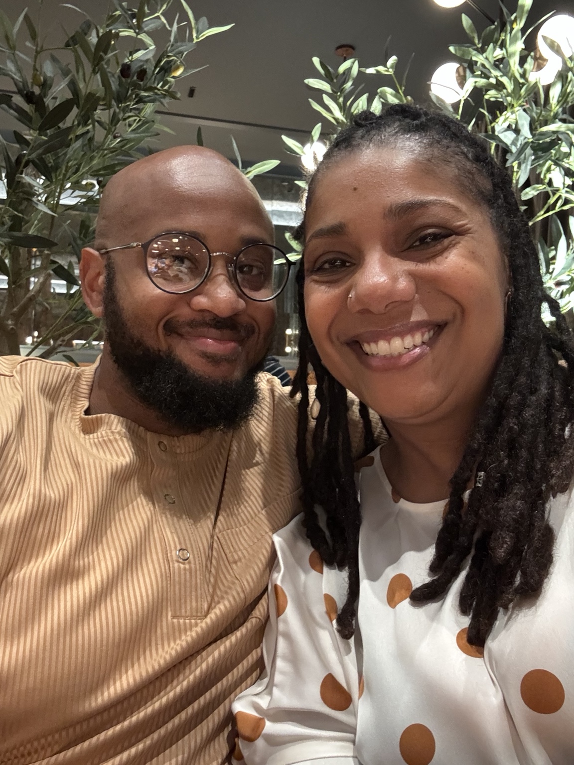 Aaron and Donvielle Young together